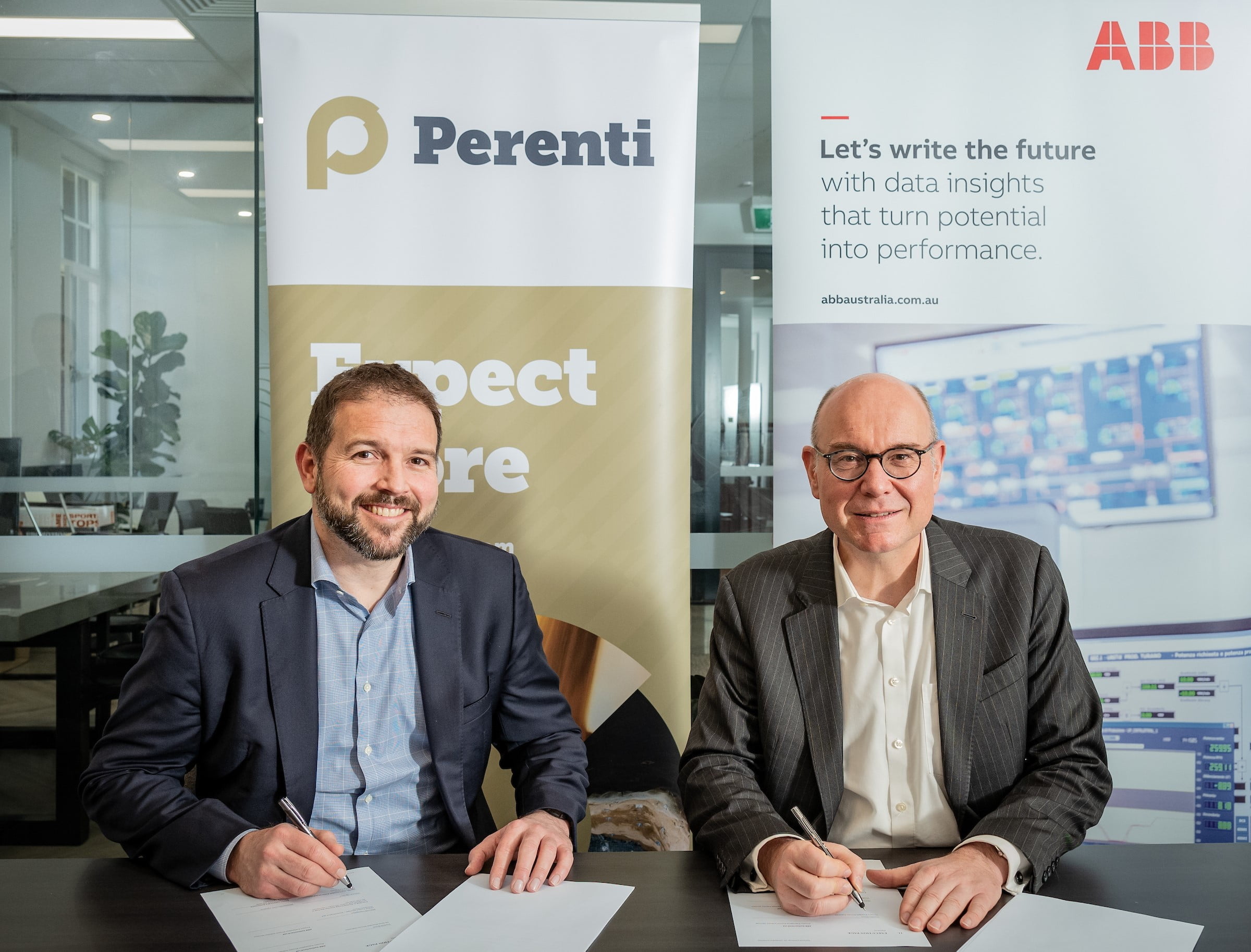 Perenti and ABB agree to jointly explore solutions to help mining customers decarbonise operations • 221109 Perenti 003 web